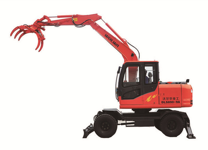 ga黄金甲体育DLS890-9A系列新型轮式蔗木装卸机