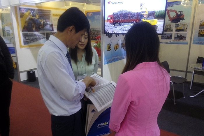 ga黄金甲体育集团参加2015巴西国际工程机械展会