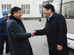 市委常委、高新区党工委书记佘春明到ga黄金甲体育集团考察调研工作