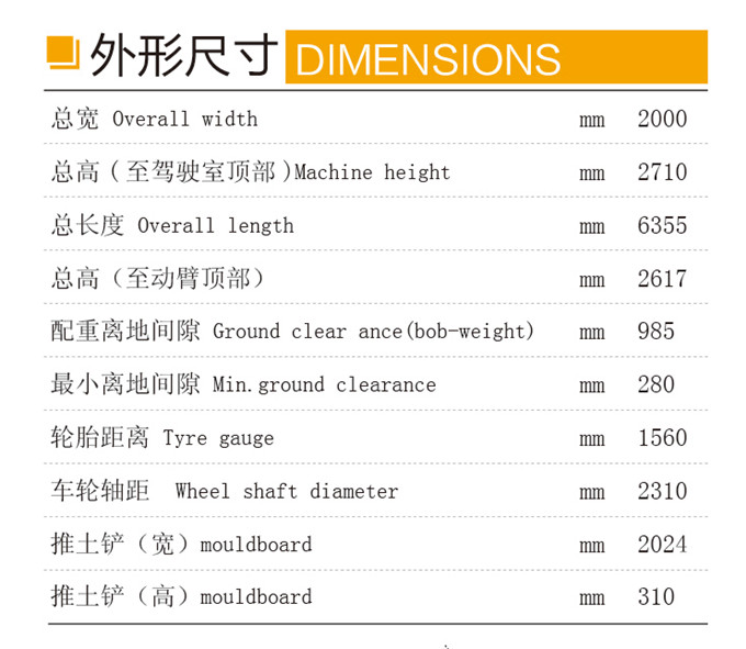 ga黄金甲体育DLS880-9A 7.2吨轮式液压挖掘机外形尺寸